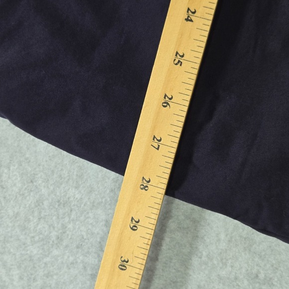 NWT Lands End Mini Straight Skirt Womens 26W Black Stretch Slit Hem Slash Pocket - Picture 13 of 15